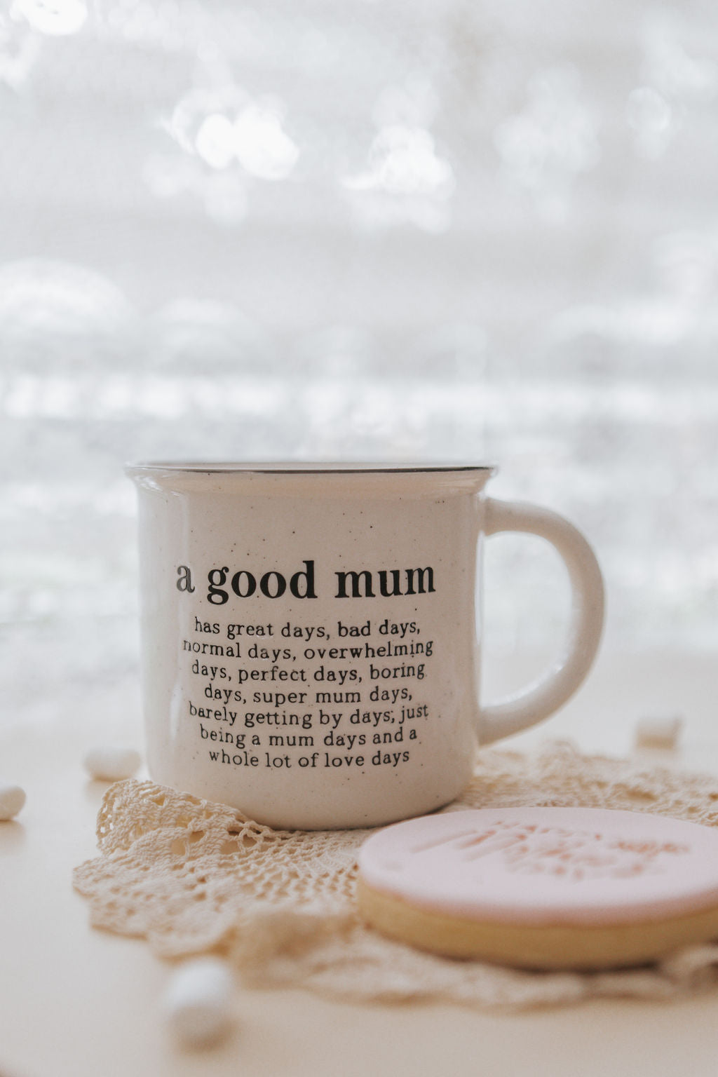Good Mum Mug in Christmas gift set for mums