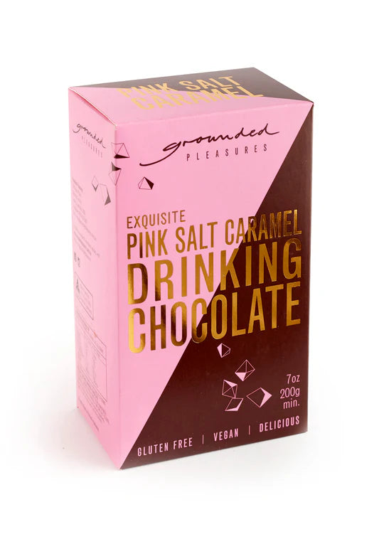 Pink Salt Caramel drinking chocolate included in mum's Christmas gift set