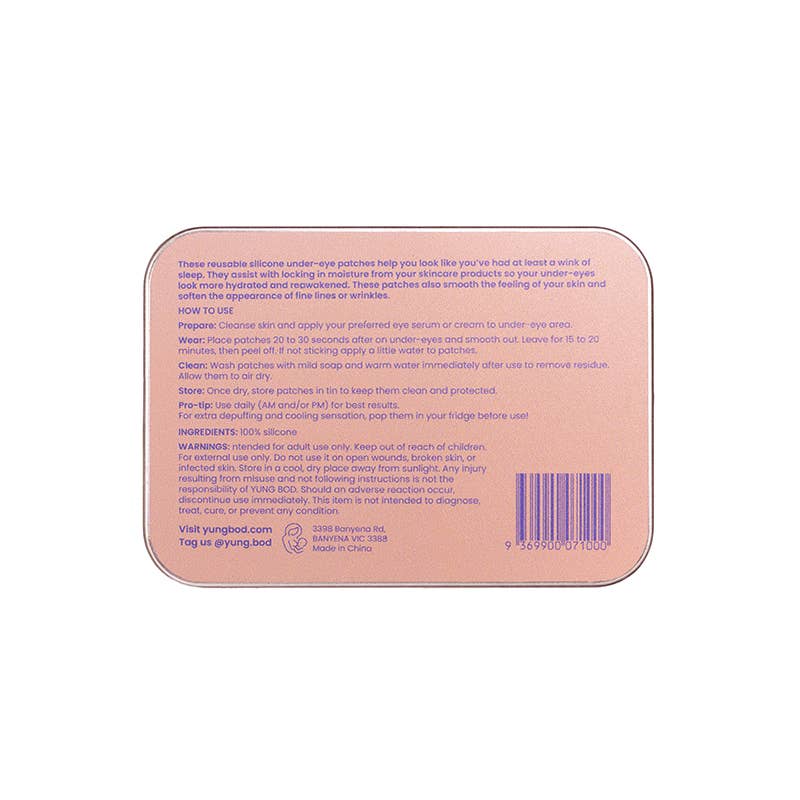 Super Mama Reusable Silicone Eye Masks